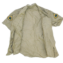 US Army Khaki Short Sleeve Service Dress Shirt - Medium - US Army Surplus - Service Shirts