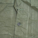 US Army Korean War Era P43 HBT Utility Shirt - 38R, Medium