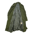US Army Olive Nylon Raincoat - 36R, Small, Item 2