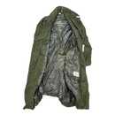 US Army Olive Nylon Raincoat - 36R, Small