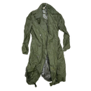 US Army Olive Nylon Raincoat - 36R, Small