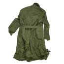 US Army Olive Nylon Raincoat - 36S, Small