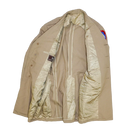US Army WW2 Khaki Officers Service Dress Jacket - 37R, Small - US Army Surplus - Dress Jackets