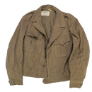 US M-1943 Wool Ike Jacket - 42R, Large - US Army Surplus - Field Jackets