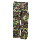 US Made Cabela's Woodland Camo Fleece Trousers - Large - Army & Outdoors - Cargo Trousers