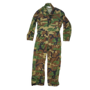 US Made Woodland Camo Coveralls - Small