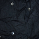 US Navy 1940s Wool Overcoat - Size 37, Small