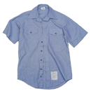 US Navy Blue Short Sleeve Utility Shirt - Medium - US Navy Surplus - Service Shirts