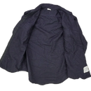 US Navy Blue Wool Flannel Shirt - 16.5x34, Large