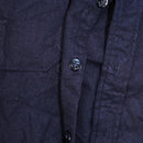 US Navy Blue Wool Flannel Shirt - 16.5x34, Large