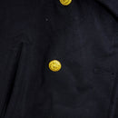 US Navy Officer Wool Pea Coat - 38R, Small