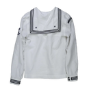 US Navy White Sailor Middy Shirt - Women's 10MT, Medium