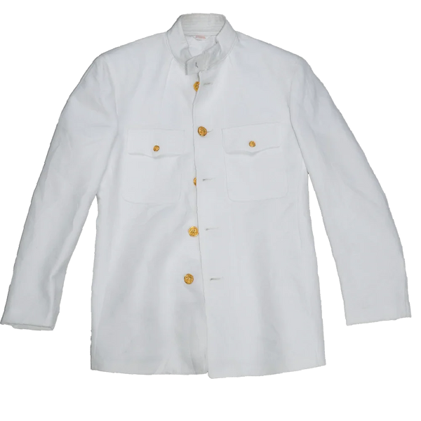 US Navy White Service Dress Jacket - 42R, Large