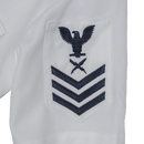 US Navy White Short Sleeve Dress Shirt - Medium - US Navy Surplus - Dress Shirts