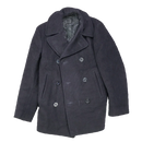 US Navy Wool Pea Coat - 36R, Small - US Navy Surplus - Great Coats