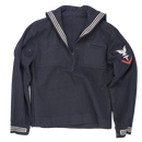 US Navy WW2 Wool Sailor Middy Shirt - Size 36S, Small, Item 2