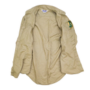 USDA Forest Service Tan Long Sleeve Shirt - 15.5, Medium - Army & Outdoors - Field Shirts