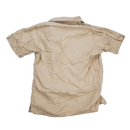 USGI 1960s Khaki Short Sleeve Shirt - Small - US Army Surplus - Service Shirts