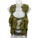 USGI 1st Gen Woodland Load Bearing Vest w/ Belt - Large - Film Production Used - Combat Vests & Rigs