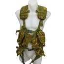 USGI 1st Gen Woodland Load Bearing Vest w/ Belt - Medium - Film Production Used - Combat Vests & Rigs