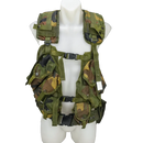 USGI 1st Gen Woodland Load Bearing Vest w/ Belt - Medium - Film Production Used - Combat Vests & Rigs
