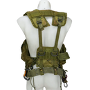 USGI 1st Gen Woodland Load Bearing Vest w/ Belt - Small - Film Production Used - Combat Vests & Rigs