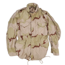 USGI 3 Colour Desert M65 Jacket - Large Long - US Army Surplus - Field Jackets