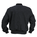 USGI Black Officer Windbreaker Jacket - US Army Surplus - Flight Jackets