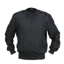USGI Black Officer Windbreaker Jacket - US Army Surplus - Flight Jackets