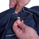 USGI Blue Lightweight Raincoat w/ Liner - 38R, Medium - US Army Surplus - Rain Jackets