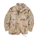 USGI M65 3 Colour Desert Jacket - Small Long