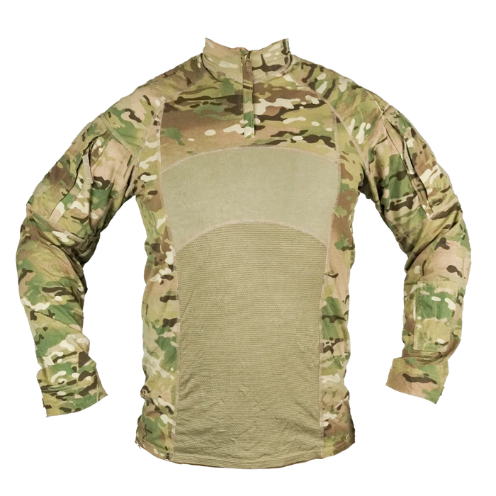 USGI Multicam UBAC Shirt with Zip - US Army Surplus - UBACS