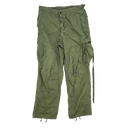 USGI Olive Poplin Jungle Fatigue Trousers - Medium Regular - US Army Surplus - Combat Trousers
