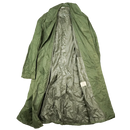 USGI Vietnam Era Rubber Coated Raincoat - 40 Long - US Army Surplus - Rain Jackets