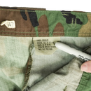 USGI Woodland Ripstop BDU Trousers - Large Regular - US Army Surplus - Combat Trousers
