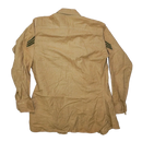 USMC 1950s Khaki Long Sleeve Shirt - Small - USMC Surplus - Service Shirts