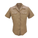 USMC/Navy Women's Khaki Short Sleeve Service Dress Shirt - US Navy Surplus - Service Shirts