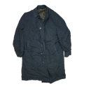 Vintage Blue All Weather Coat with Liner - Small