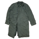 Vintage Dark Green All Weather Coat - Small