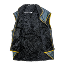 Vintage Fleece Lined Vest - Large