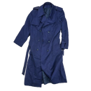 Vintage Smug Blue Trenchcoat - Small