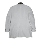 Vintage White Tuxedo Jacket - 37R, Small