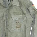 West German Olive Field Shirt w/ 'Nirvana' Print - Small