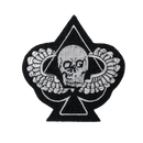 Winged Skull on Spade Morale Patch - Army & Outdoors - Flags, Badges & Insignia