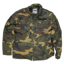 Woodland M65 Style Lined Jacket - 2XLarge - Army & Outdoors - Field Jackets