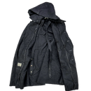 Yugoslavian Navy Black Wool Cloak - Large