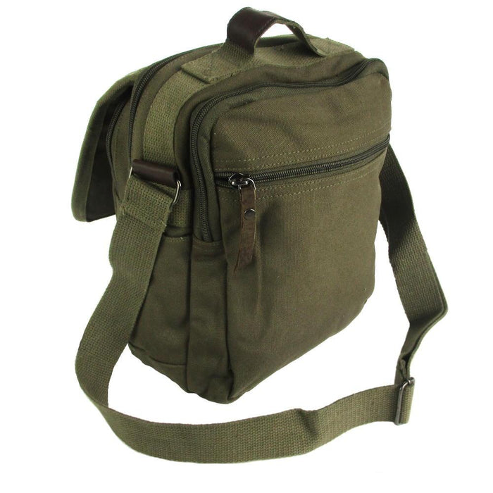 Tactical Canvas Shoulder Bag