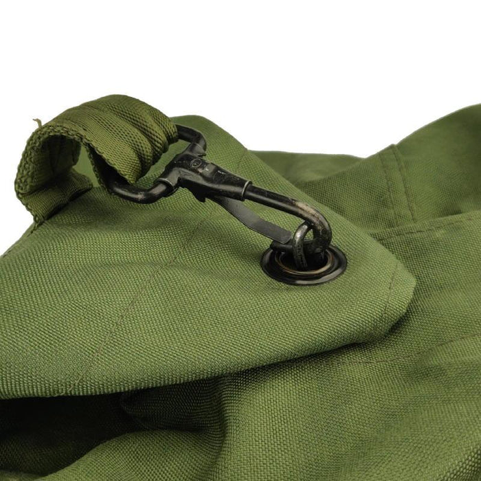 MFH Military Duffel Backpack Bag - Olive Green, Cotton, 35x20x80cm, Unisex Travel Bag