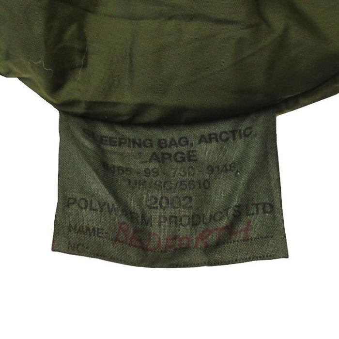 britischer schlafsack arctic cold weather British Army Arctic Sleeping Bag