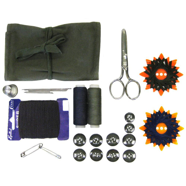 Military Surplus Italian Sewing Kit Like New, Khaki, 91597800